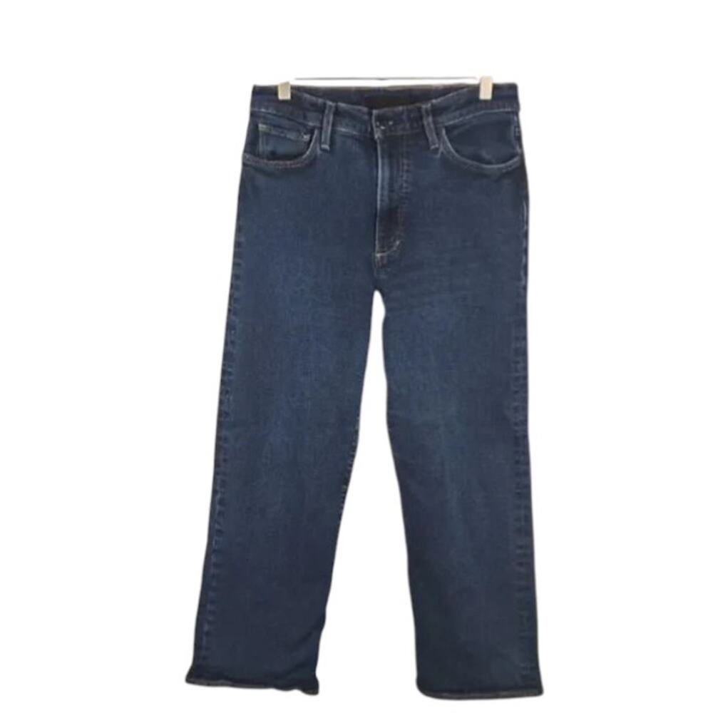 Joe's Jeans The Blake High Rise Wide Leg Crop Blue Size 30